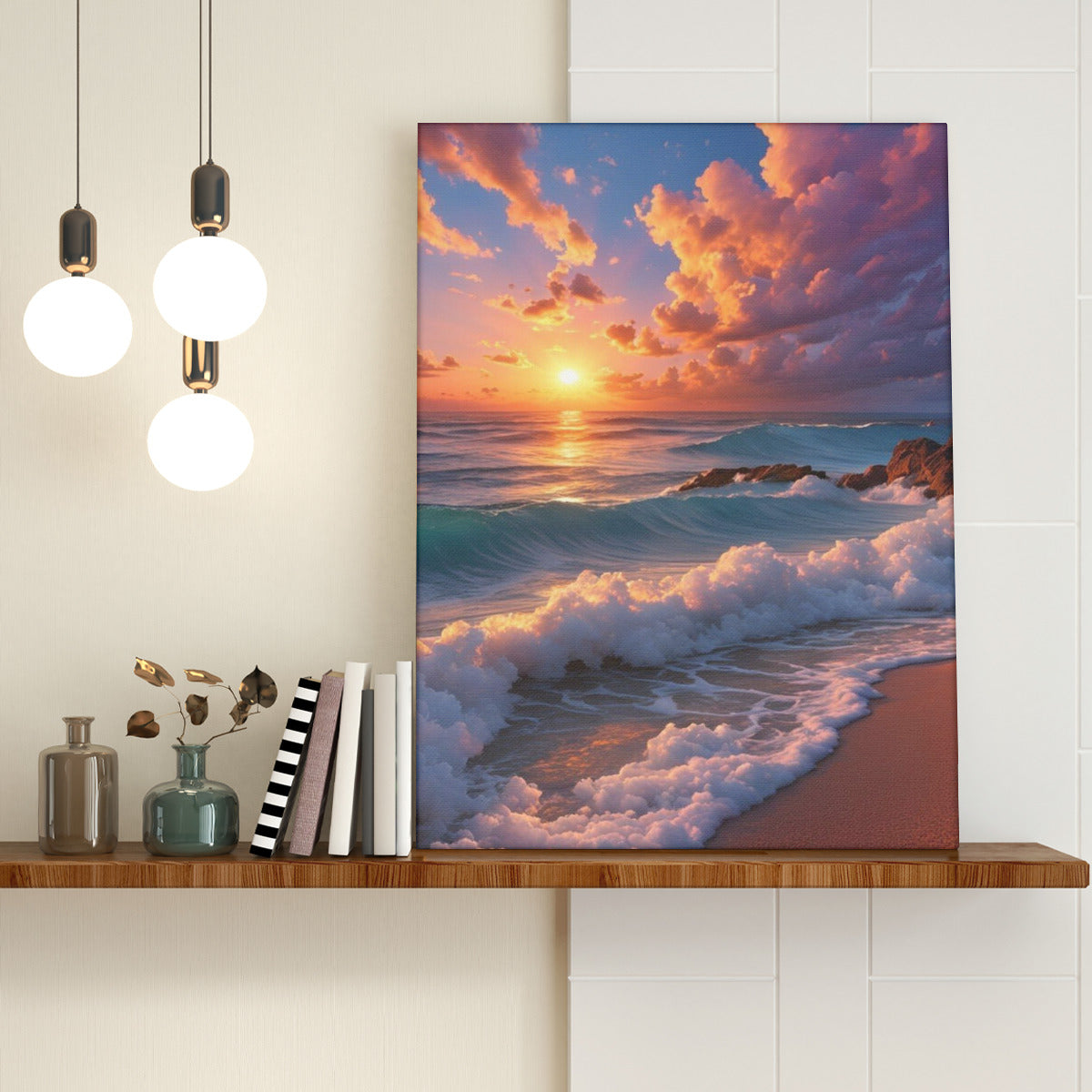 Portrait Canvas Prints - with Hook