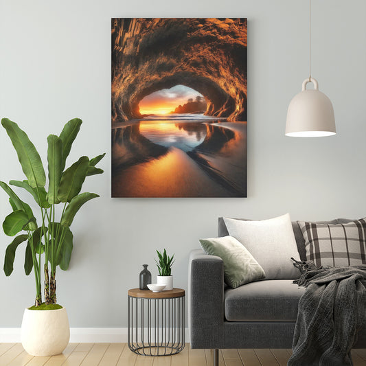 Portrait Canvas Prints - with Hook