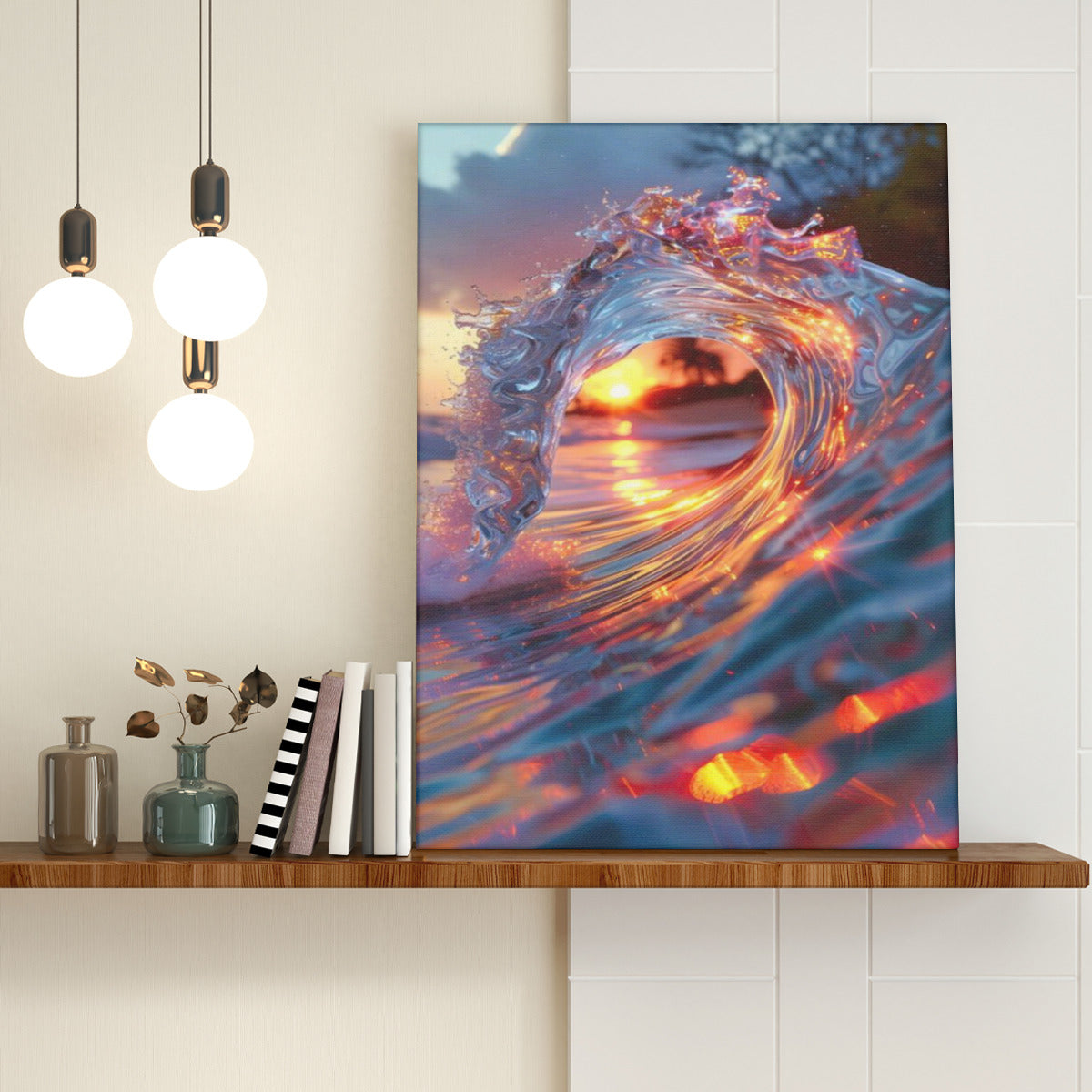 Portrait Canvas Prints - with Hook