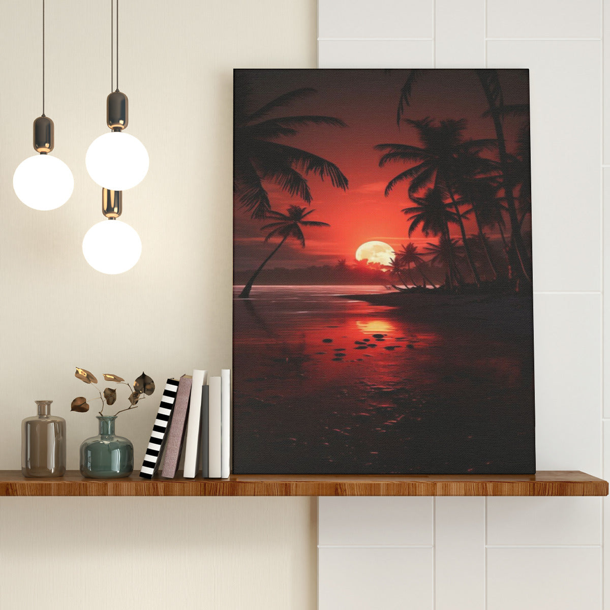 Portrait Canvas Prints - with Hook