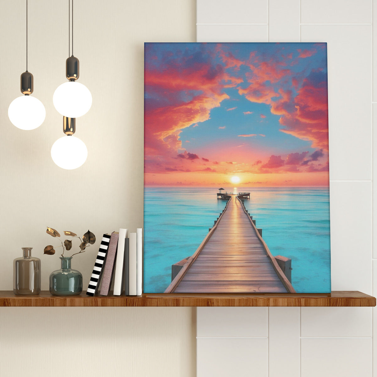 Portrait Canvas Prints - with Hook